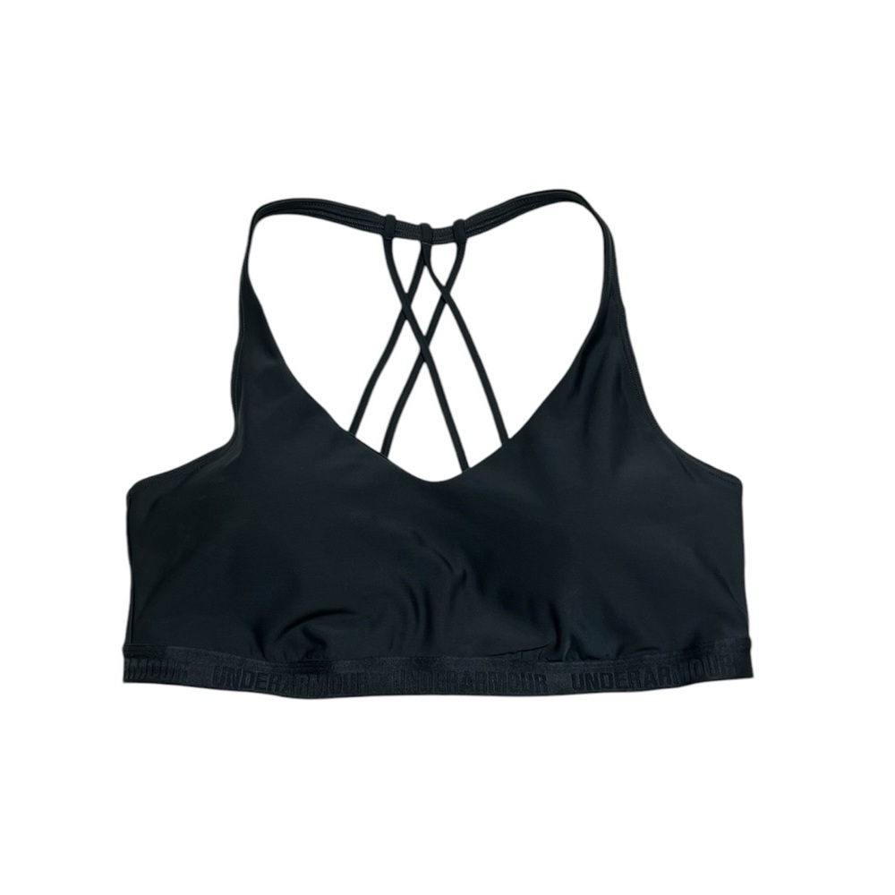 Under Armour Fitted Sports Bra | Black | XL